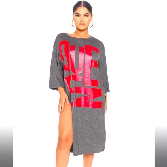 Fashion Nova | Dresses | Fashion Nova Queen Of Broken Hearts Charcoal Tshirt Dress Size Medium Nwt | Poshmark Fashion Nova | Dresses | Fashion Nova Queen Of Broken Hearts Charcoal Tshirt Dress Size Medium Nwt | Poshmark